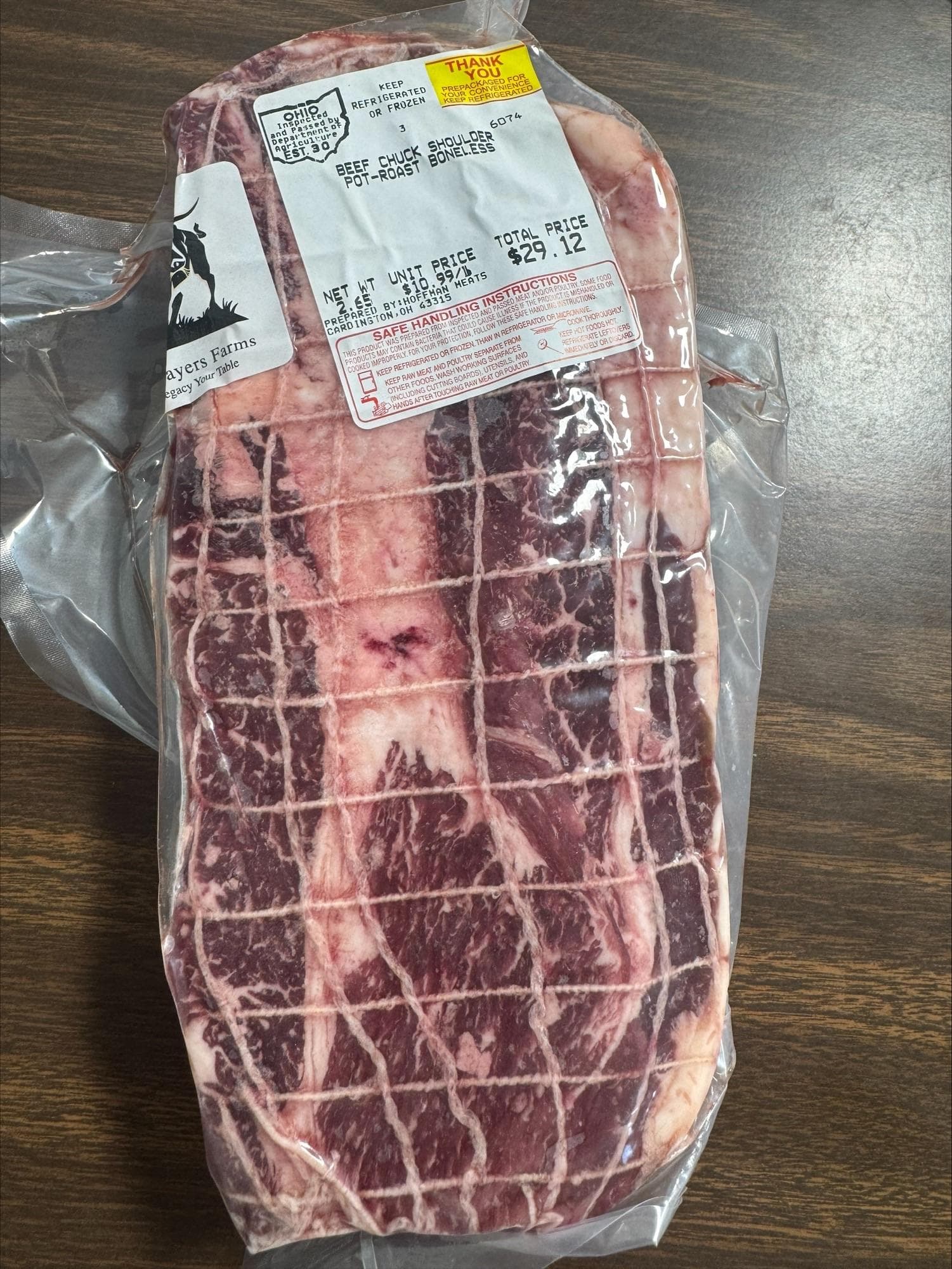 Beef Chuck Roast