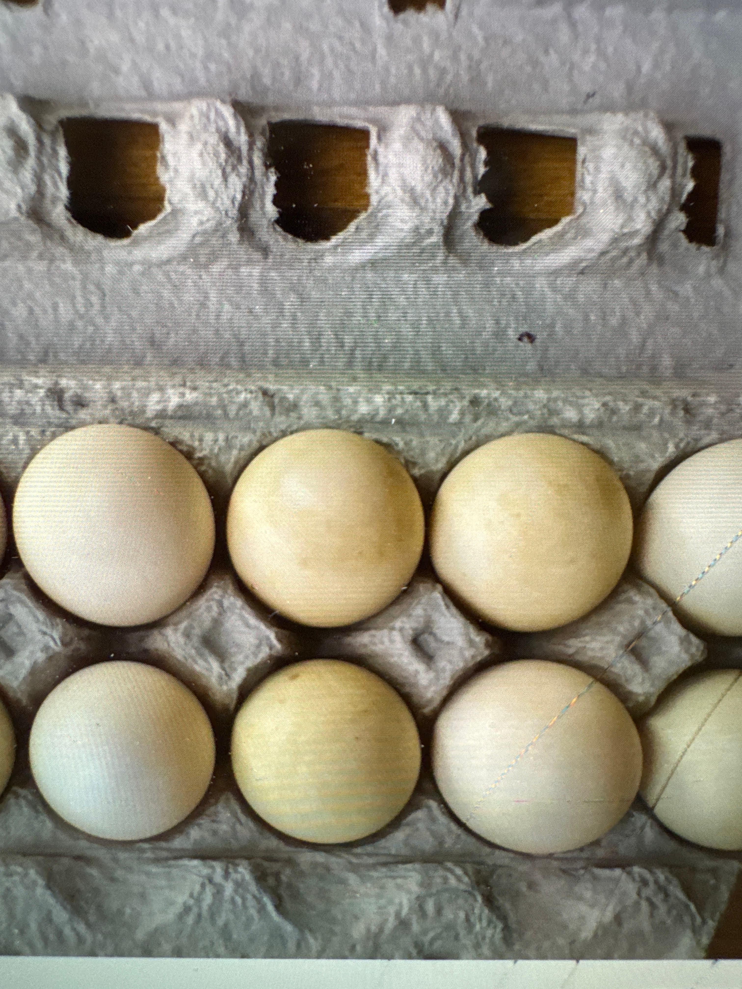 Duck eggs