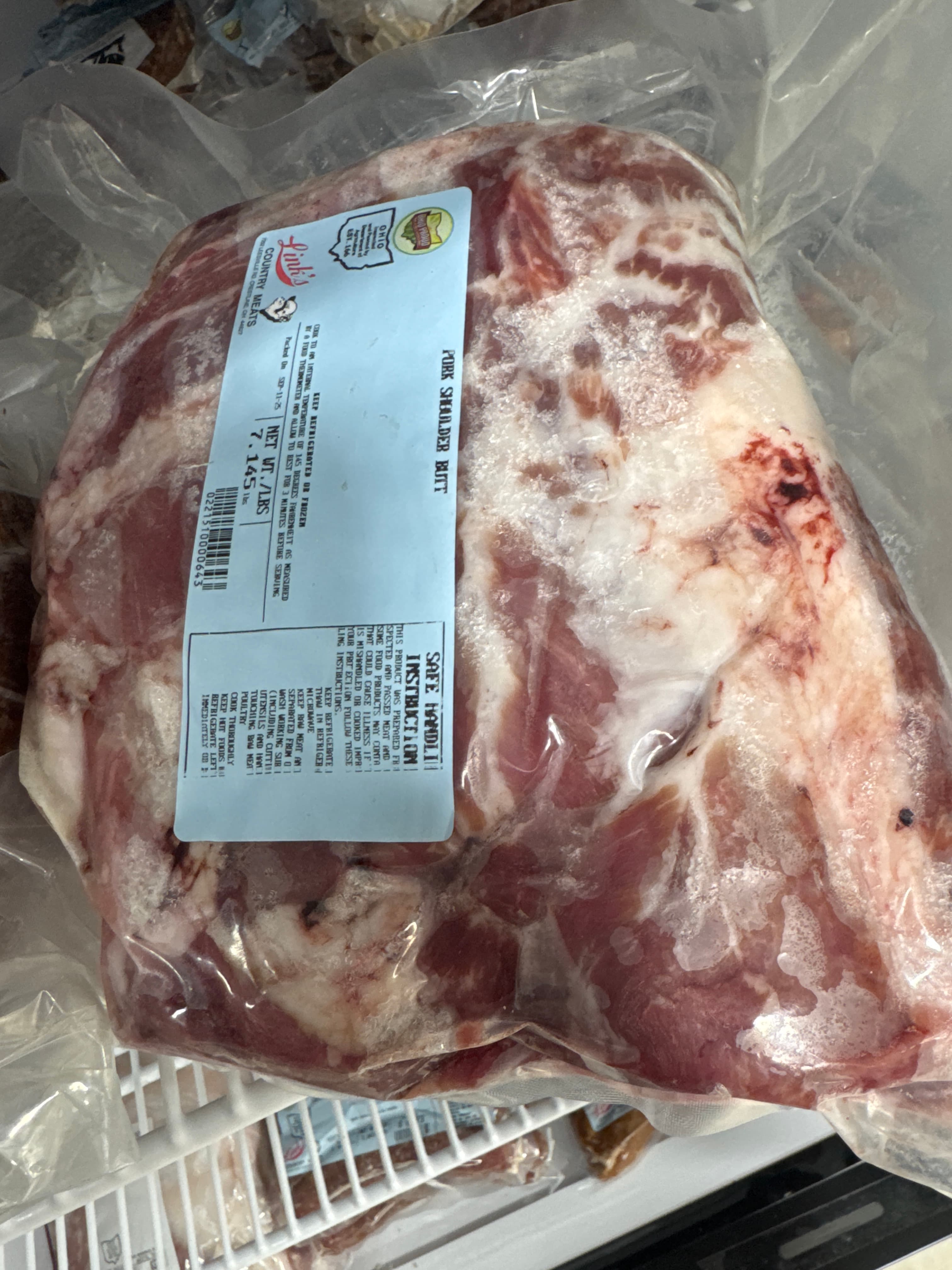 Pork Butt/shoulder